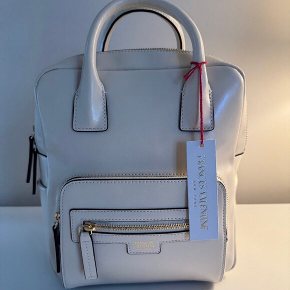 NWT Frances Valentine Small Casey Backpack Oyster Glazed - Gorgeous Bag - Picture 9 of 9